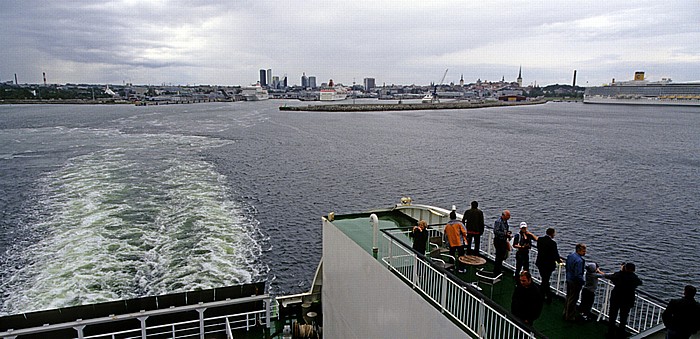 Fähre M/S Star Tallinn - Helsinki: Tallinn Tallinner Bucht