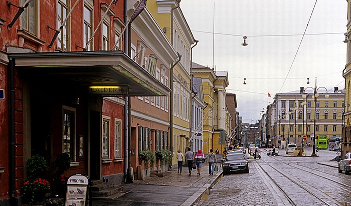 Helsinki Kruununhaka: Aleksanterinkatu (Aleksi) Senatsplatz