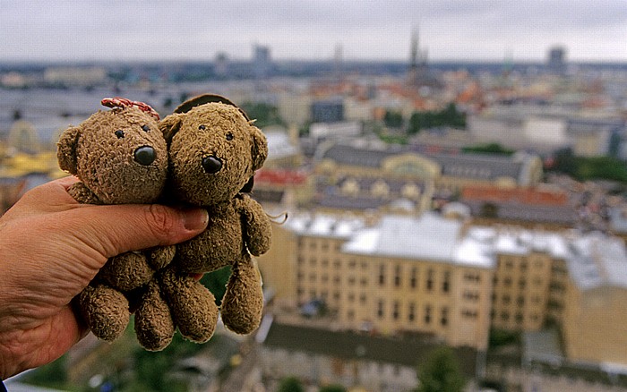 Riga Kultur- und Wissenschaftspalast (Akademie der Wissenschaften): Teddine und Teddy