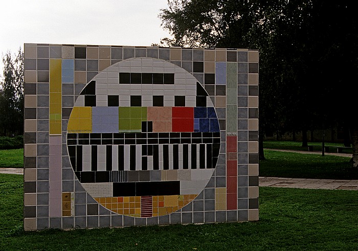 Moskauer Vorstadt (Maskavas forstate): Denkmal für das Testbild? Riga