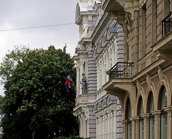 Riga Neustadt (Centrs): Französische Botschaft