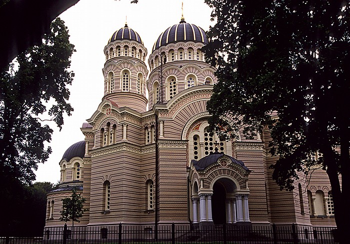 Riga Neustadt (Centrs): Russisch-orthodoxe Geburtskathedrale (Kristus Piedzimsanas pareizticigo katedrale)