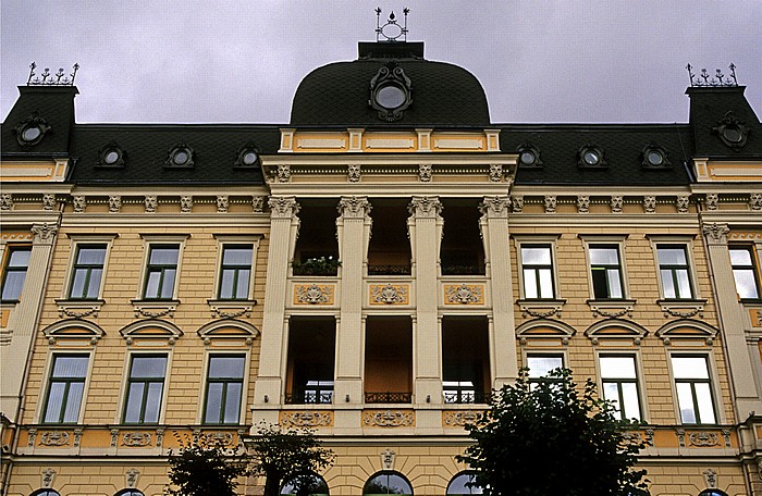 Neustadt (Centrs): Jugendstilviertel - Elisabethstraße (Elizabetes iela) Riga