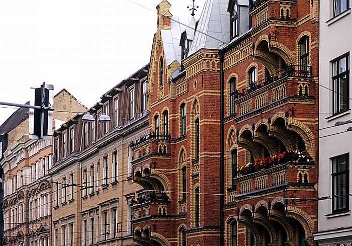 Riga Neustadt (Centrs): Jugendstilviertel - Strelniekustraße (Strelnieku iela)