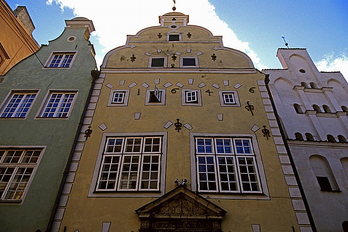 Riga Altstadt: Drei Brüder (Tris brali)