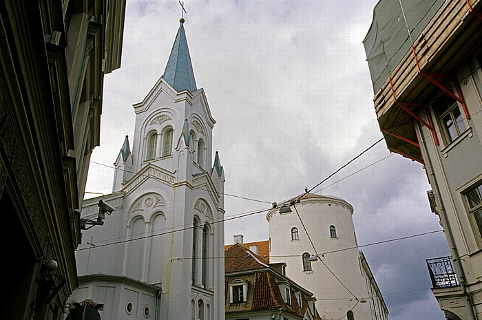 Altstadt: Muttergotteskirche (Sapju Dievmates Romas katolu baznica) Riga
