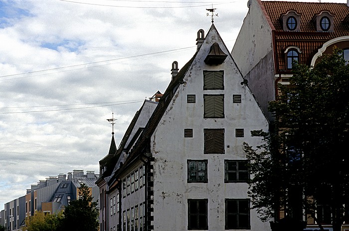 Altstadt: Kungu iela - Mentzendorff-Haus (Mencendorfa nams) Riga