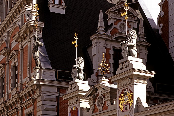 Altstadt: Schwarzhäupterhaus (Melngalvju nams) Riga