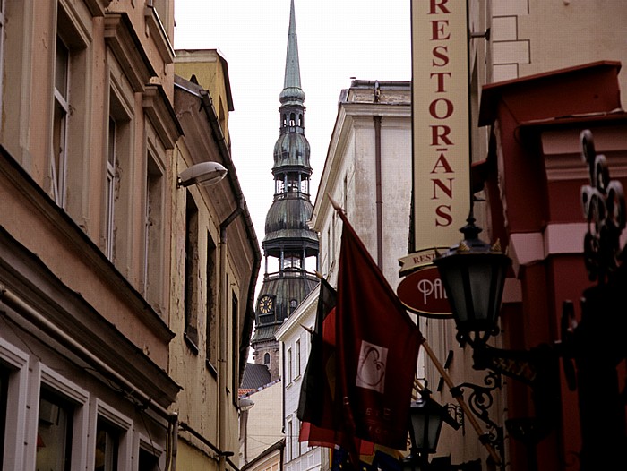 Riga Altstadt: Petrikirche (Sveta Petera baznica)