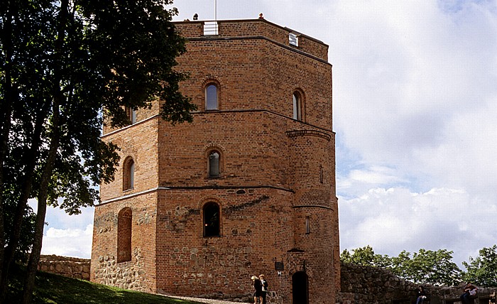 Obere Burg: Gediminas-Turm (Gedimino pilis) Vilnius