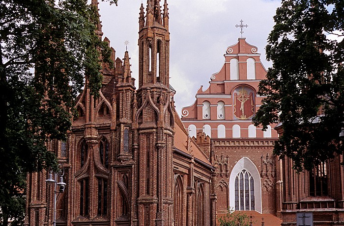 Vilnius Altstadt: St. Annakirche (Vilniaus Sv. Onos baznycia)