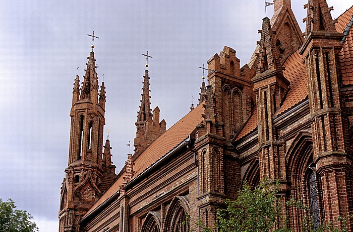 Vilnius Altstadt: St. Annakirche (Vilniaus Sv. Onos baznycia)