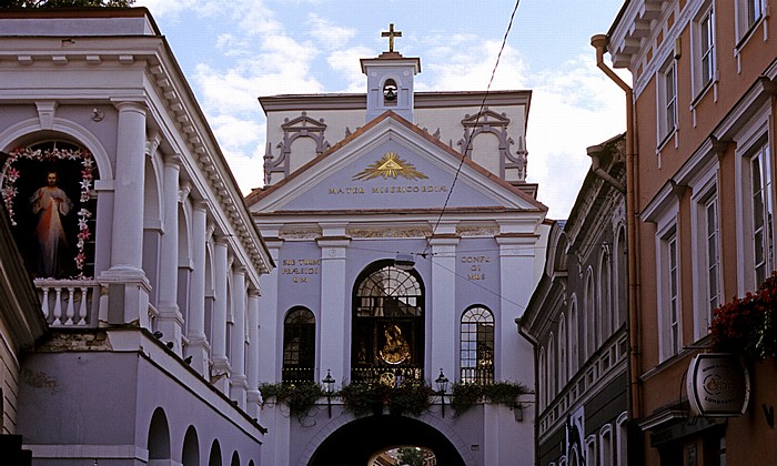 Altstadt: Tor der Morgenröte (Spitzes Tor, Ausros Vartai, Astria broma) Vilnius