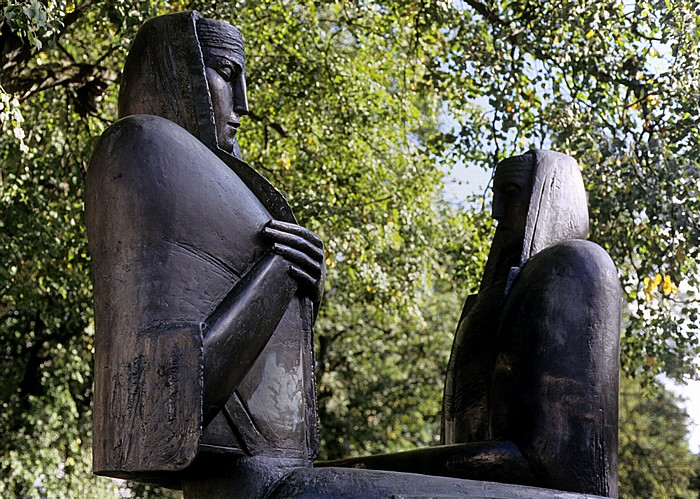 Vilnius Altstadt: Lazdynu-Peleda-Denkmal