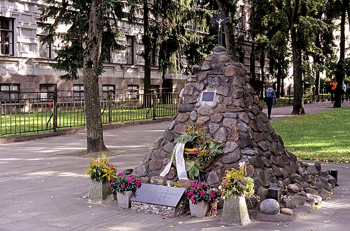 Vilnius Lukiskes: Denkmal für die Opfer der sowjetischen Besatzung Museum der Opfer des Genozids