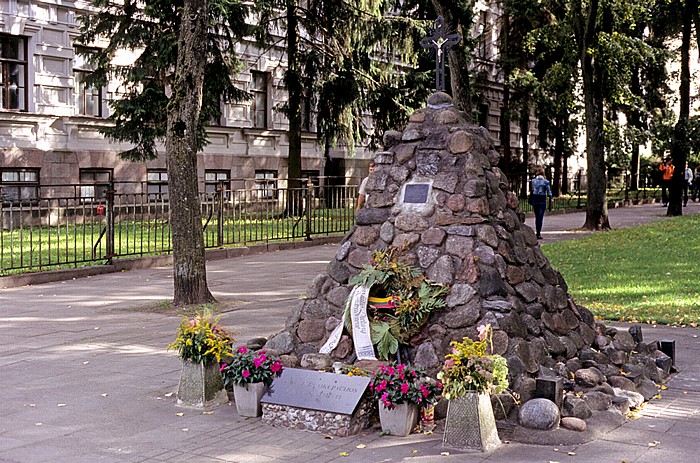 Lukiskes: Denkmal für die Opfer der sowjetischen Besatzung Vilnius