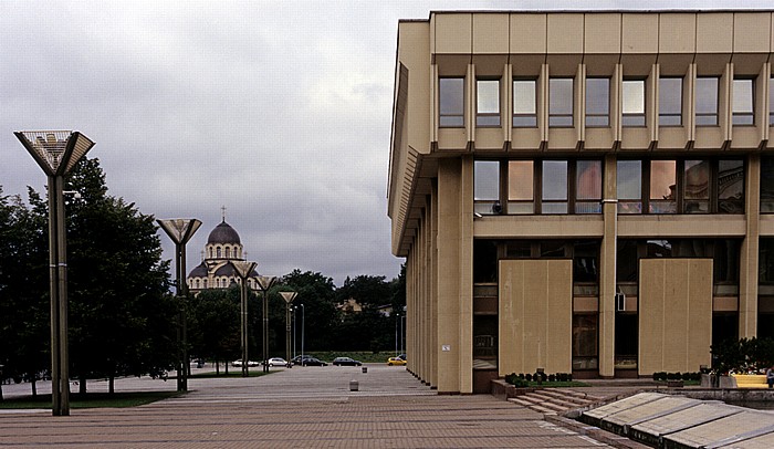 Vilnius Lukiskes: Unabhängigkeitsmuseum Kirche Zeichen des Himmels