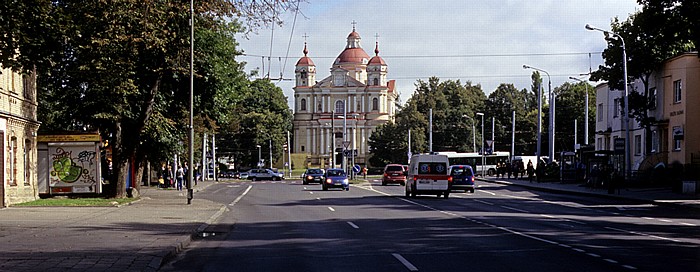 Tado Kosciuskos gatve, St. Peter und Paul (Kirche der Heiligen Apostel Peter und Paul) Vilnius