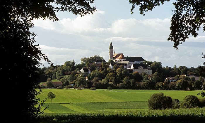 Andechs Heiliger Berg mit Klosterkirche