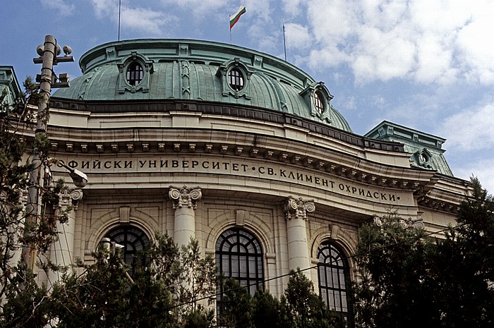 Sofia Hauptgebäude der St.-Kliment-Ohridski-Universität