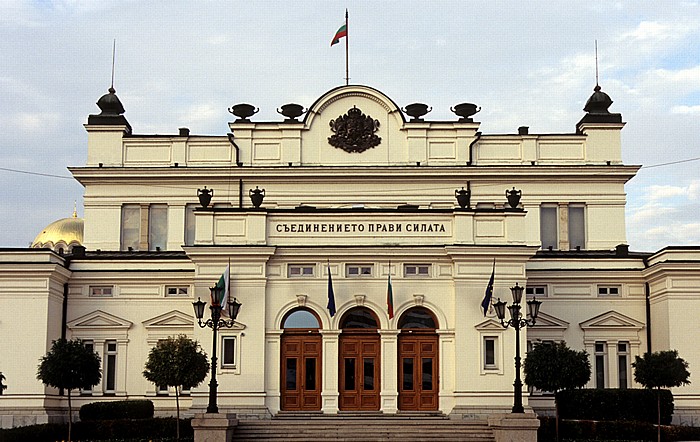 Sofia Parlamentsplatz (Narodno-Sabranie-Platz): Parlamentsgebäude (Narodno Sabranie)