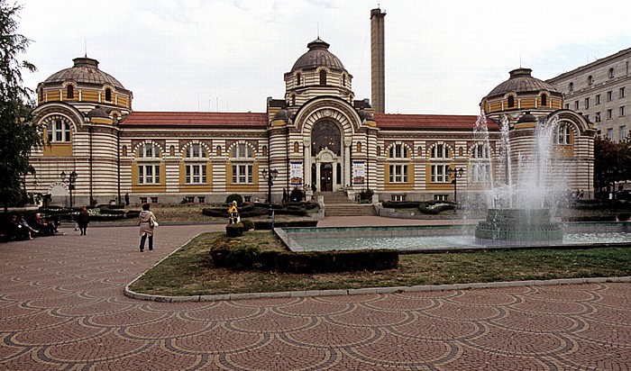 Bad-Platz (Banski-Platz): Zentrales Mineralbad Sofia