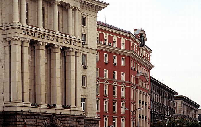 Sofia Knyaz Aleksandar Dondukov Boulevard Ministerratsgebäude