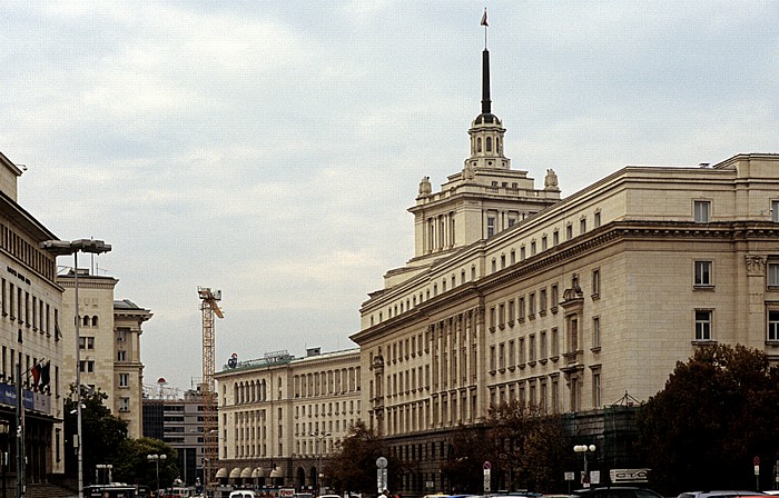 Battenbergplatz, ehem. Hauptsitz der Bulgarischen Kommunistischen Partei Sofia