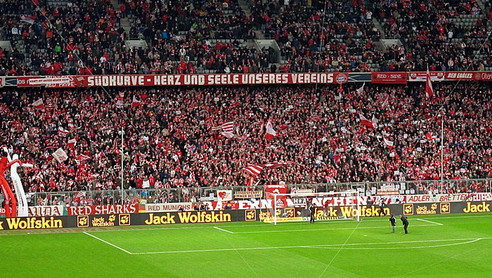 München Allianz Arena: Südkurve