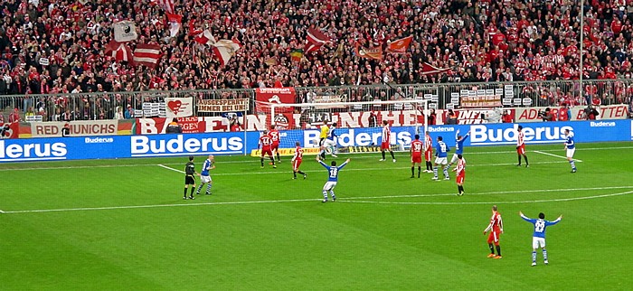 Allianz Arena: DFB-Pokalhalbfinale FC Bayern München - Schalke 04
