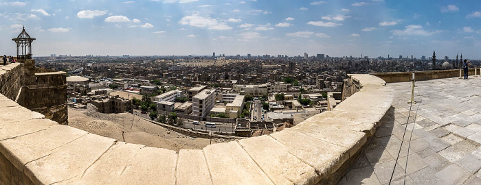 Kairo Blick von der Zitadelle von Saladin Salah El Din Citadel