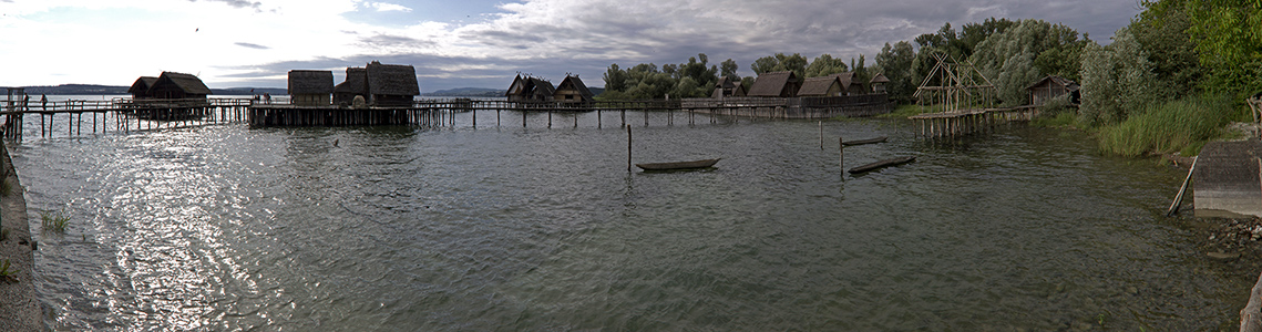 Uhldingen-Mühlhofen Pfahlbauten im Bodensee Pfahlbaumuseum Unteruhldingen