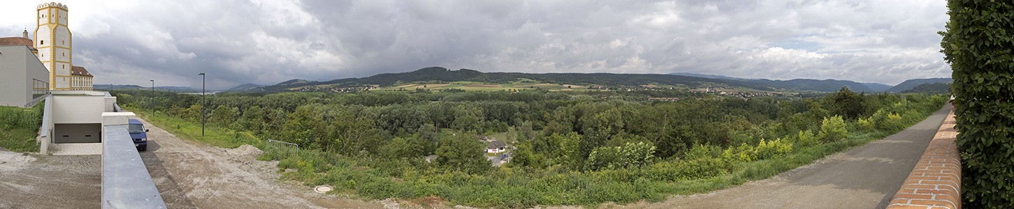 Stift Melk: Blick auf das Donautal Melk