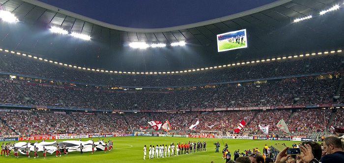 Allianz Arena: Champions League-Qualifikationsspiel FC Bayern München - FC Zürich München