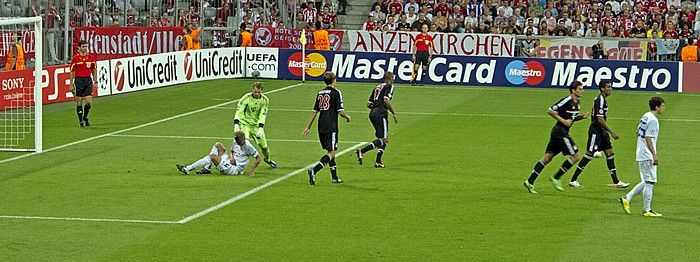 Allianz Arena: Champions League-Qualifikationsspiel FC Bayern München - FC Zürich