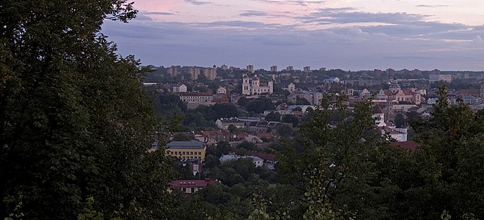 Vilnius Blick vom Berg der drei Kreuze: Altstadt