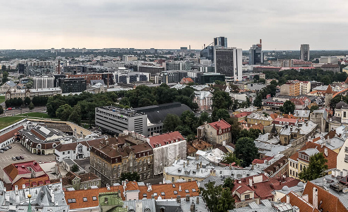 Tallinn Blick von der Olaikirche 