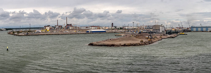 Helsinki Blick von der M/S Star: Ostsee, Jätkäsaari