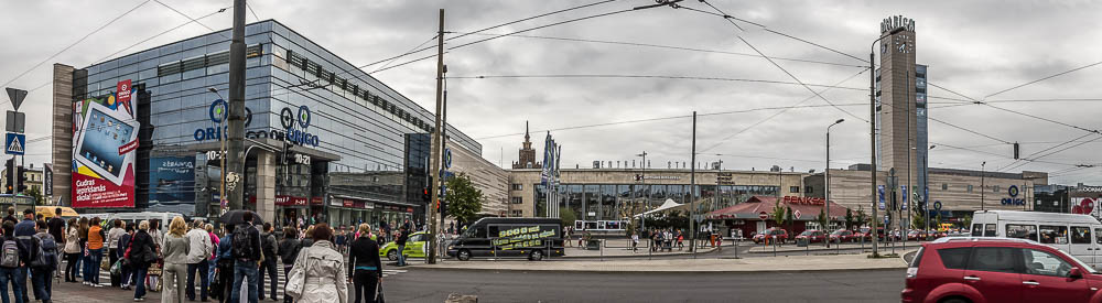 Riga Bahnhofsplatz