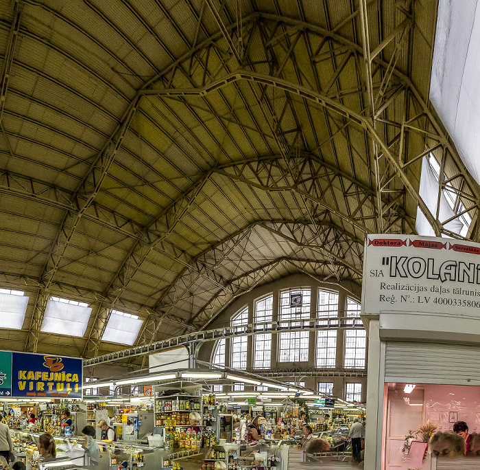 Moskauer Vorstadt (Maskavas forstate): Rigaer Zentralmarkt - Luftschiffhalle Riga