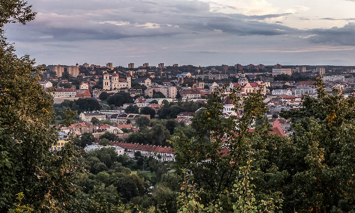 Blick vom Berg der drei Kreuze: Altstadt Vilnius