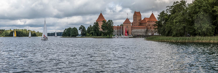 Galvesee, Pilies-Insel mit Wasserburg, Karaimu-Insel Trakai