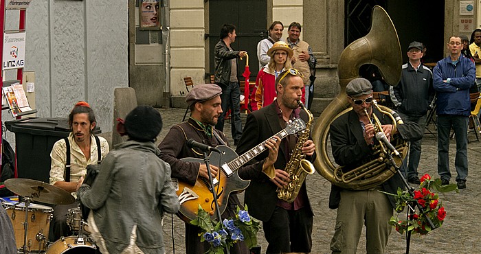 Altstadtviertel: Pflasterspektakel Linz