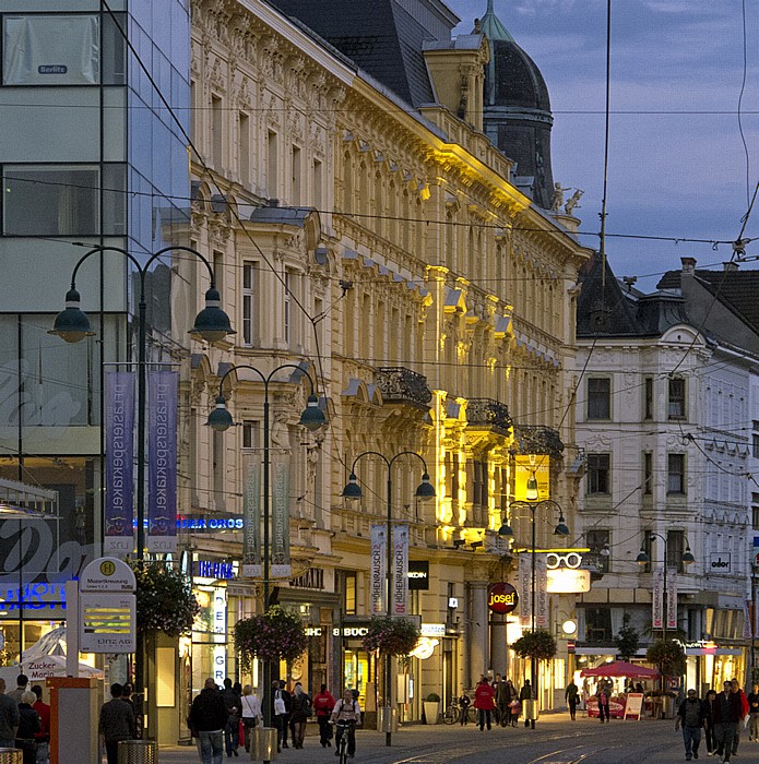 Neustadtviertel: Landstraße (Mozartkreuzung) Linz