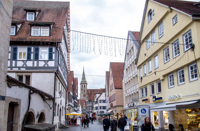 Schorndorf Altstadt: Johann-Philipp-Palm-Straße Evangelische Stadtkirche