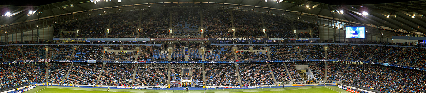 City of Manchester Stadium (Etihad Stadium): Haupttribüne Manchester