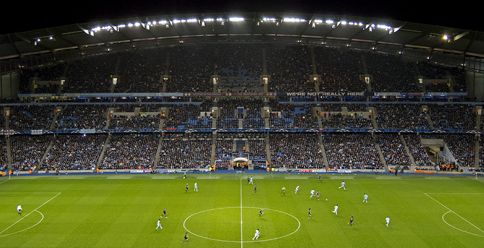 City of Manchester Stadium (Etihad Stadium): Haupttribüne