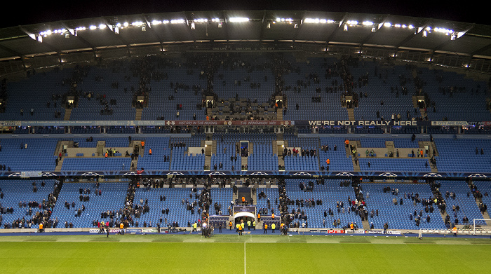 City of Manchester Stadium (Etihad Stadium): Haupttribüne Manchester