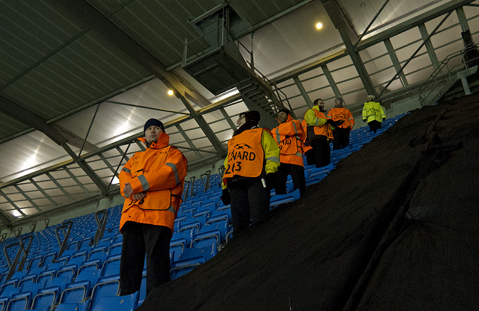 City of Manchester Stadium (Etihad Stadium): Gegentribüne Manchester