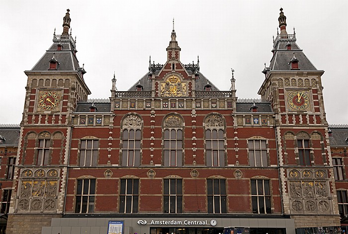 Centrum: Bahnhof Amsterdam Centraal (Hauptbahnhof) Amsterdam
